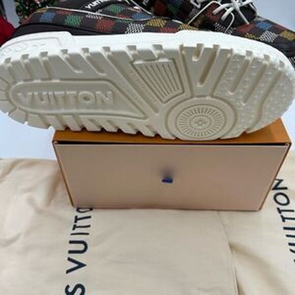 Men’s Louis Vuitton X Murakami trainer sneakers size 10 fits 11 US made in Italy - Picture 7 of 12